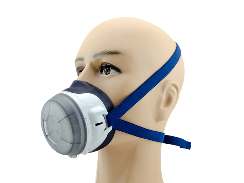 日本進口重松制作所DR10R輕便的防霧霾防塵面具防護面罩75克(圖1)